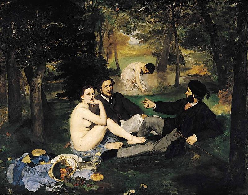 Edouard Manet Le dejeuner sur lherbe France oil painting art